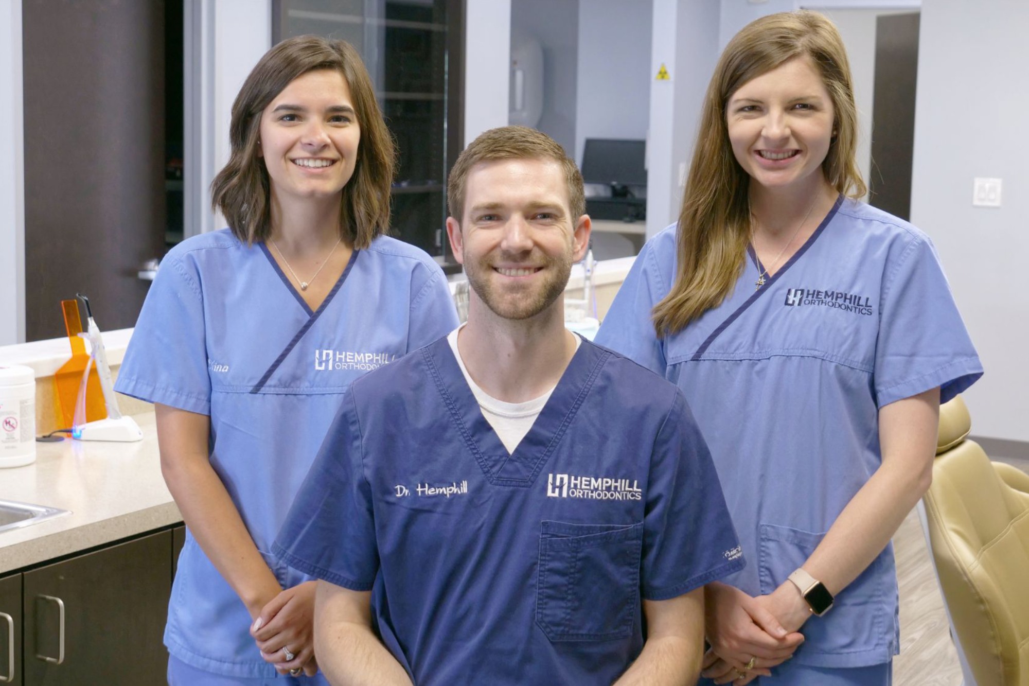 hemphill ortho team photo
